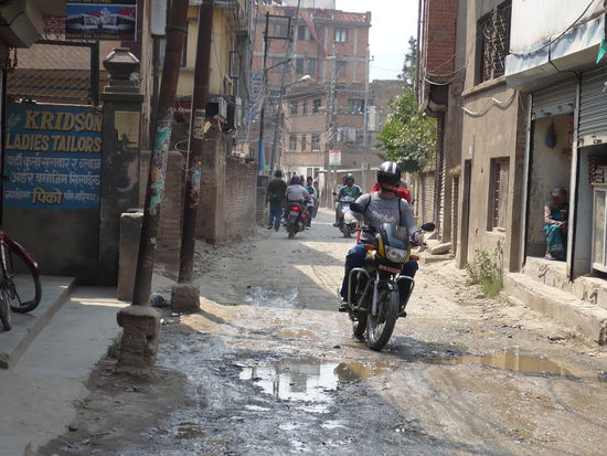 Ankunft in Chetrapani