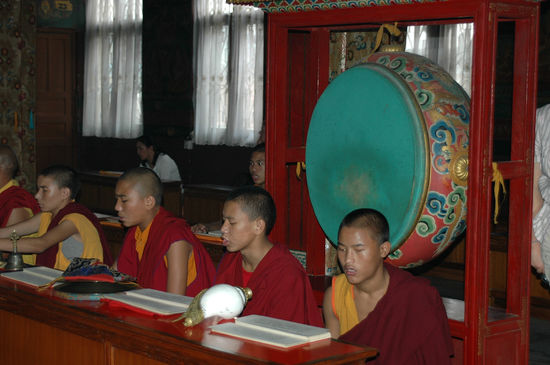 In einem Kloster an der Stupa