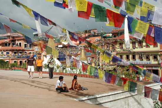Bummeln auf einem Heiligtum
