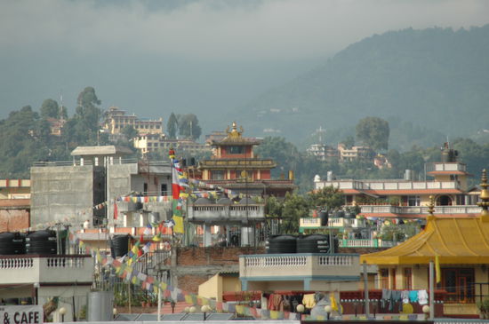 An diesem Tag gab es kein Blick zu den Bergen