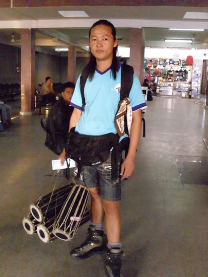 Bj mit besagten Trommeln