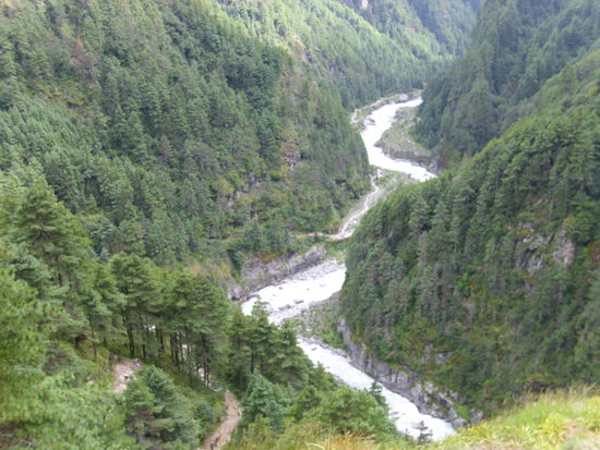 Von dort unten kommen wir her