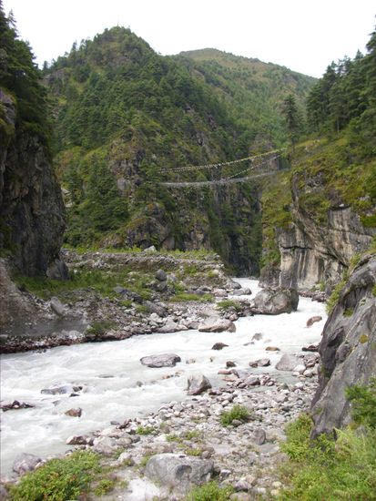Die Brücke war echt hoch!!!
