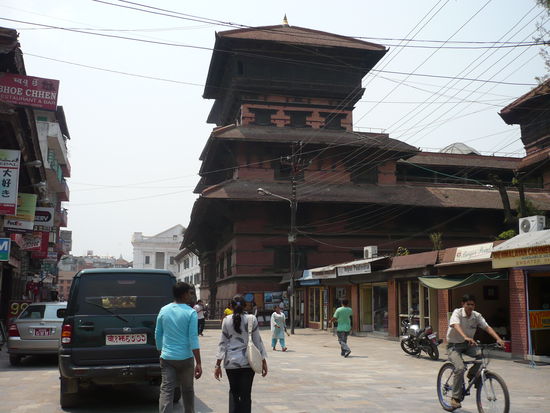 Der Weg zum Durbar Square