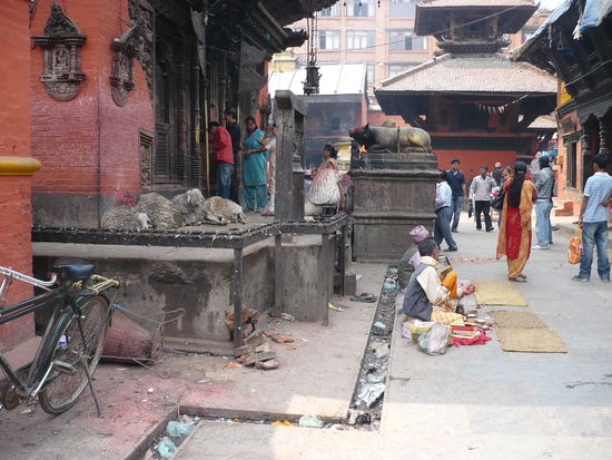 In einem Hindu Tempel