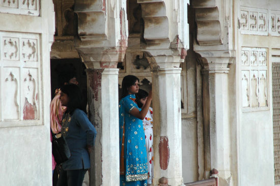 Im Inneren des Red Fort