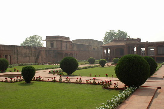 Gartenanlage in Fathepur Sikri