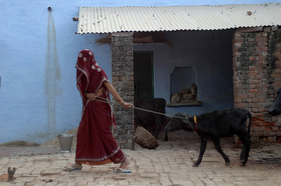 Alltagsleben im Dorf