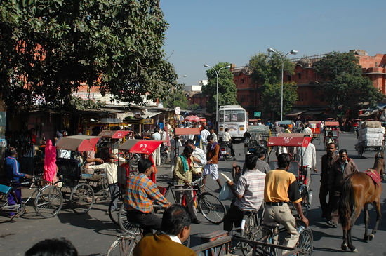 Jaipur Verkehr