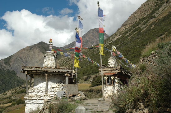 Mir gefallen sie immer wieder, die Tschörten und Gebets Mühlen