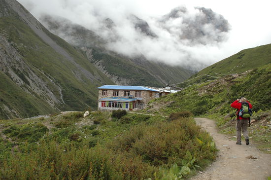 Jap, Ziel erreicht, die Lodge ist in Sichtweite