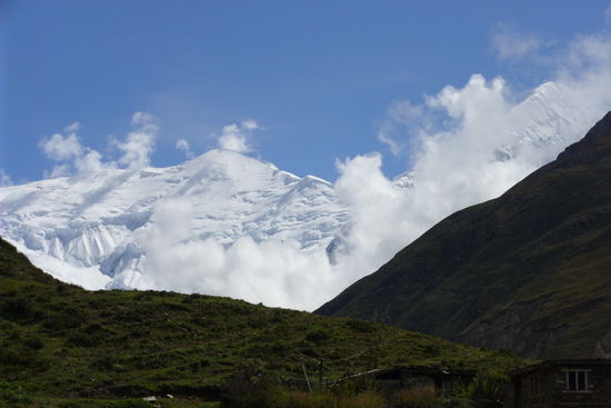 Good Bye Berge, die am nächsten Tag sich entschlossen hatten wieder hinter den Wolken zu verschwinden
