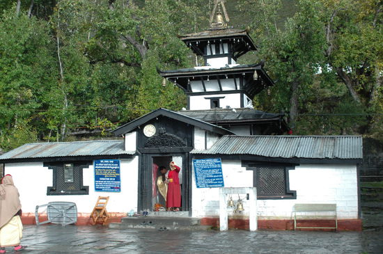 Der heilige Vishnu Tempel, den ich nicht betreten darf