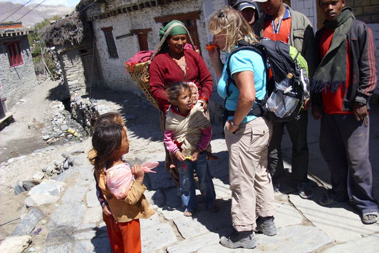 Zum Glück hatten wir noch Luftballons