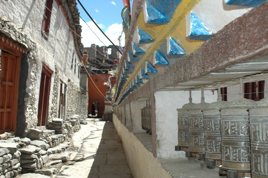 Richtung Grenze zu Upper Mustang