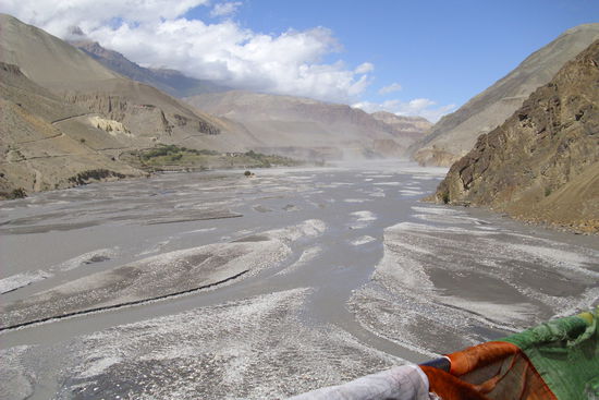 Mit wehmütigem Blick betrachte ich die Landschaft