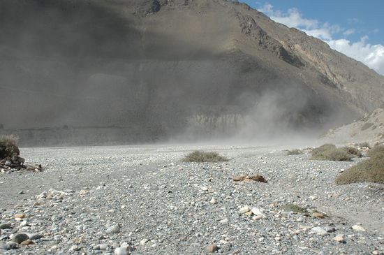 Winde im Gali Gendaki Tal