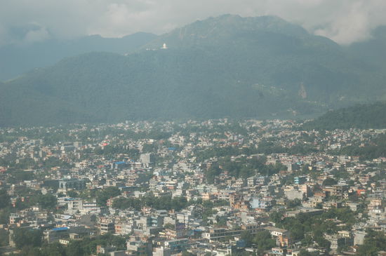 Pokhara Anflug