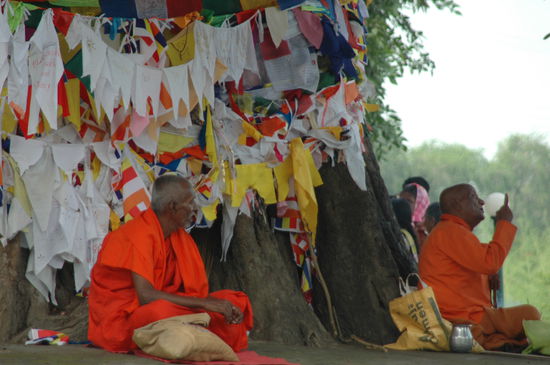Hindus am Geburtsort Buddhas