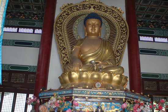Buddha im chinesischem Tempel