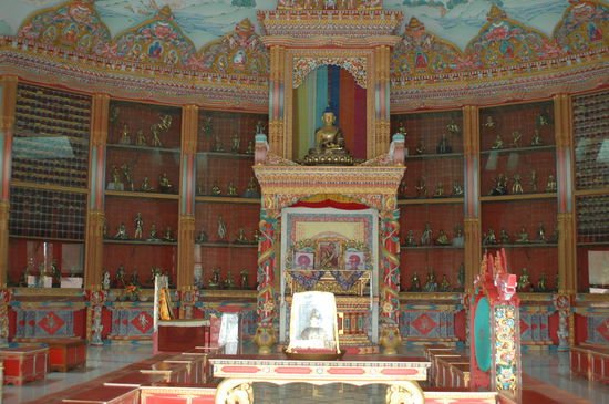 Und rein durften wir dann doch noch