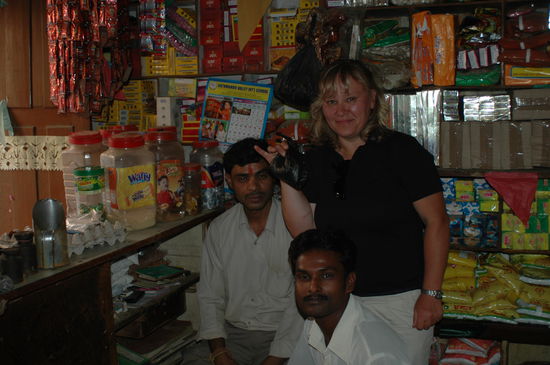 Echt, die Beiden waren mit Sicherheit froh als ich wieder ging..........Verrückte Europäer