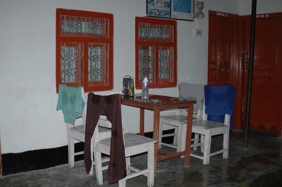 Die nächsten Tage war Wäsche trocknen angesagt