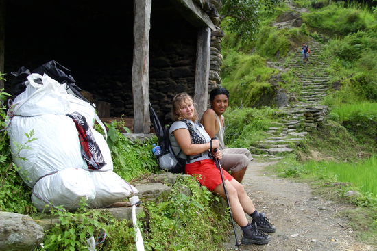 Wieso sehe ich kaputter aus als Norbu, der weitaus mehr schleppen muss?