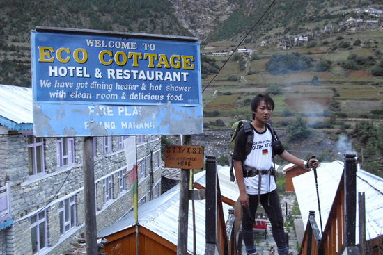 Der Eco Tourismus fängt auch an sich durch zusetzen