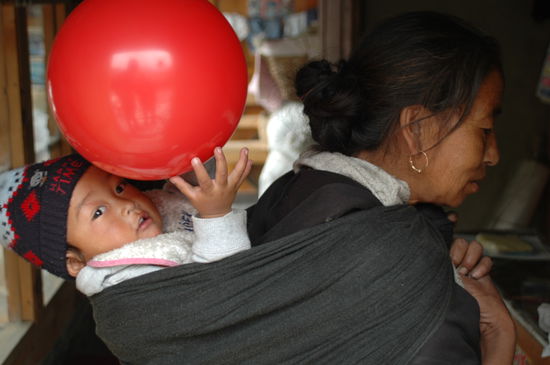 Die gute Frau hat die Schnecken extra für uns frisch gebacken.