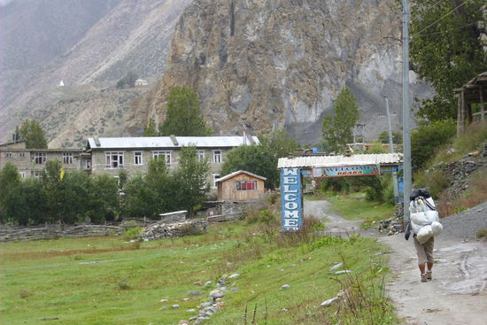 Eingangs Tor nach Manang