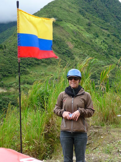 Absolut happy, trotz weichen Knien vom Gegenverkehr