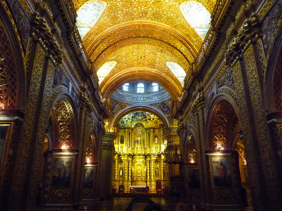 Iglesia de la compania de Jesus
Die goldene Kirche, einfach atemberaubend