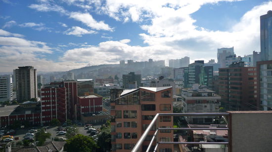 Aussicht von unserem Dach