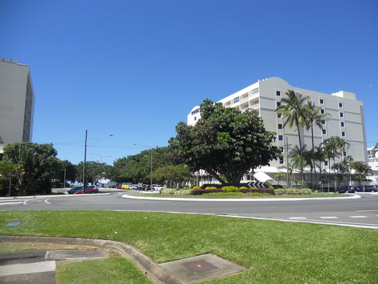 Cairns hinter dem Hostel...