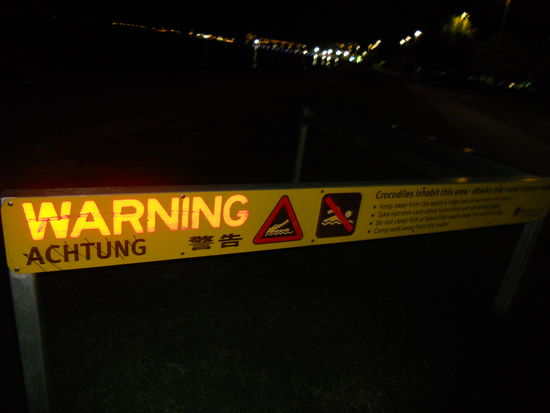 Damit ihr auch wisst, dass ich in hoechster Lebensgefahr schwebe...