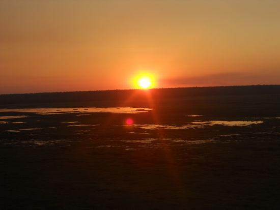 ein wunderschoener Sonnenuntergang