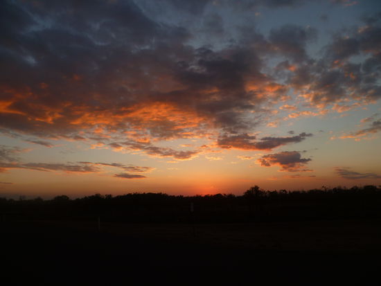 Soooo wunderschoen die Sonnenuntergaenge hier.