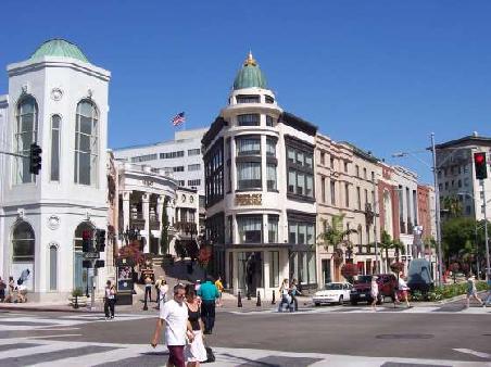 Der Rodeo Drive in Beverly Hills
