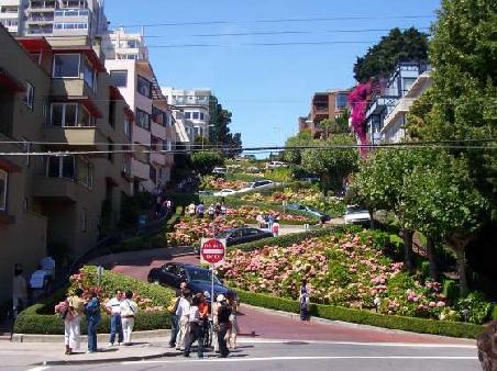 Die lustige Lombard Street