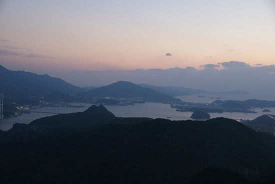 Mt. Inasa: Blick in Richtung Süden.