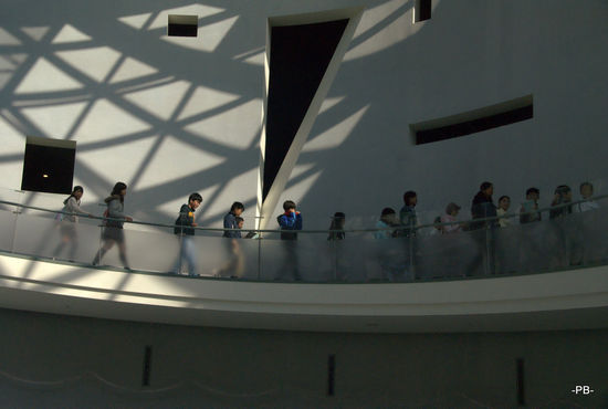 Im Atombombenmuseum von Nagasaki