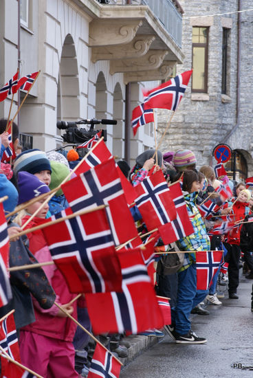 Das wäre aber nicht nötig gewesen, dass uns die Einwohner derart feierlich empfangen!