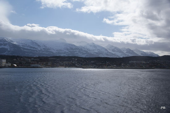 Sandessjoen mit den sieben Schwestern.
