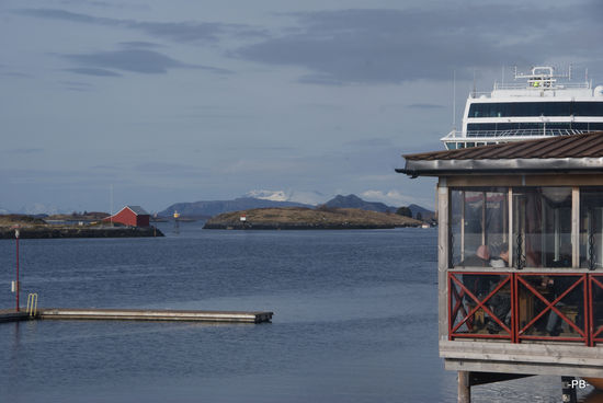 Im Hafen von Bronnoysund.