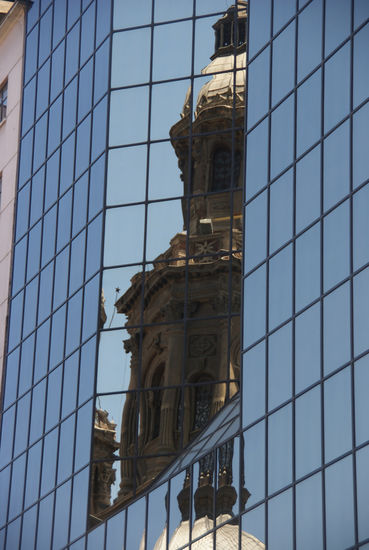 Im Zentrum von Santiago.