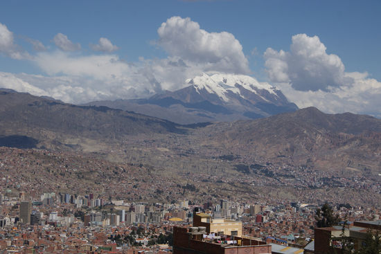 Blick auf La Paz