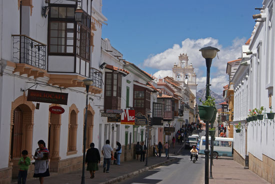 Sucre - die "weisse Stadt".