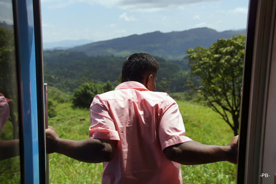 Die Türen bleiben offen, da kann man sich den Wind um die Nase wehen lassen.
