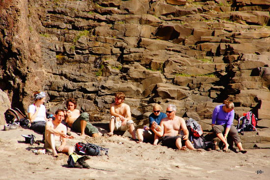 Und zwar richtig warm.